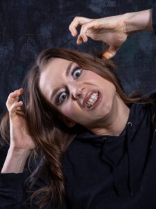 portret emocje