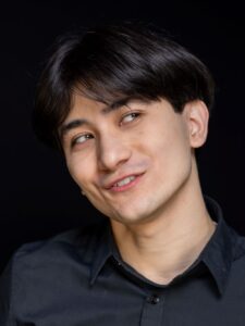 model emocje twarz mezczyzna