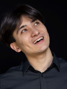 model emocje twarz mezczyzna